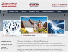 Tablet Screenshot of beechwoodbuilding.co.uk
